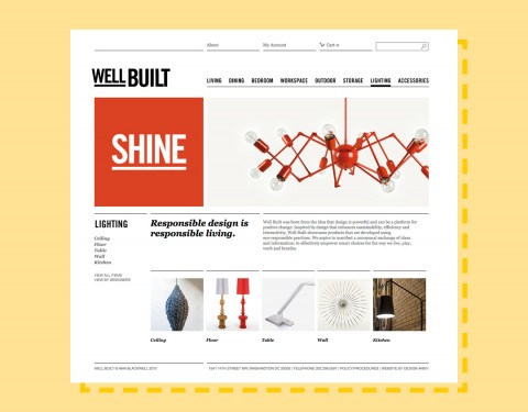 WellBuilt Website - section