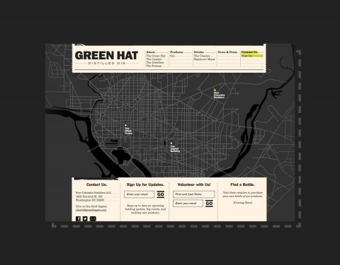 Green Hat Gin - visit